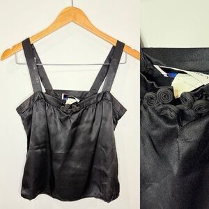 Prophecy Elegant Black Women's Cami Top (Sz 4)